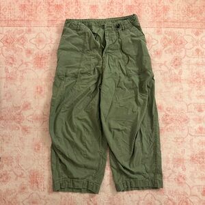Needles Green Trousers / Parachute Pants